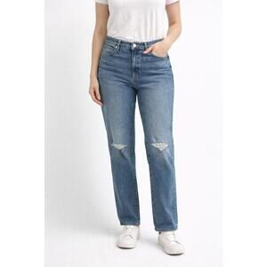 Le Jean by Charlie Gay Distressed Straight-Leg Jeans – Size 31 – Made in USA